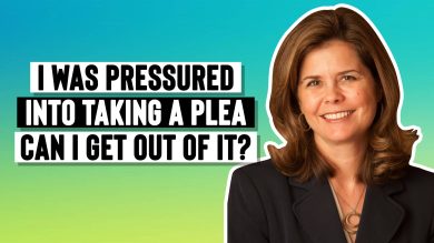 I Was Pressured Into Taking a Plea – Can I Get Out of It?
